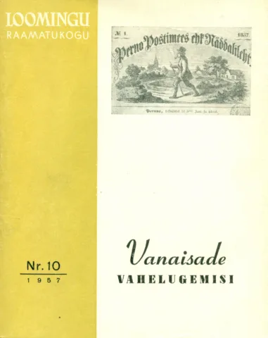 Vanaisade vahelugemisi